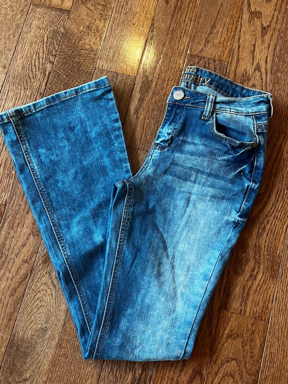 hippie laundry Low Rise Flare Jeans size 27